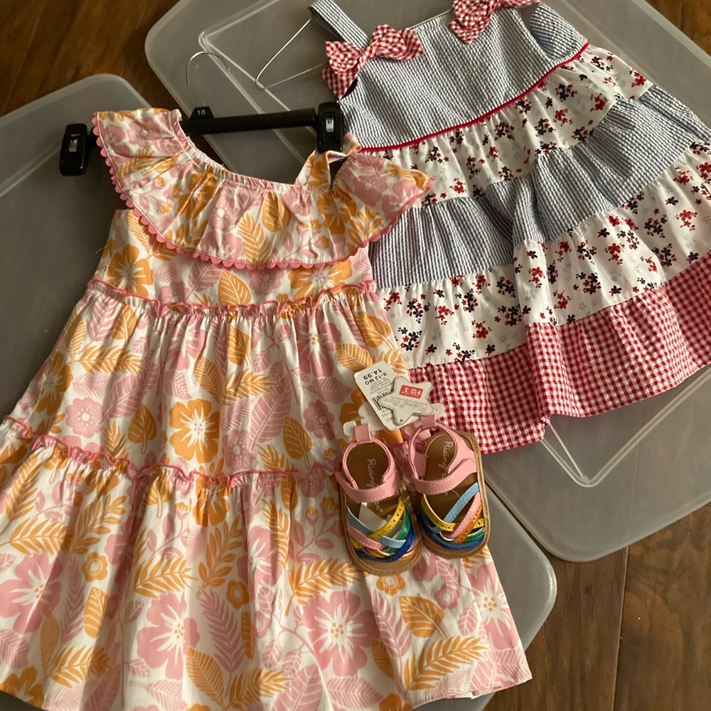 Dresses/sandals bundle